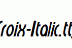 Croix-Italic.ttf