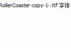 RollerCoaster-copy-1-.ttf