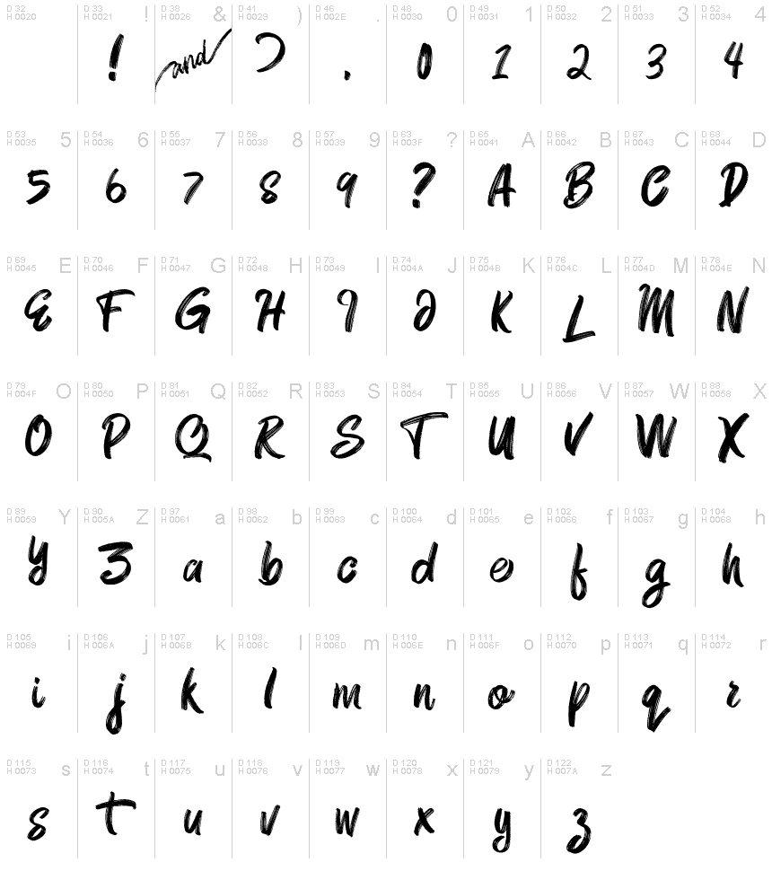 Mt. Blevas一款英文书法字体