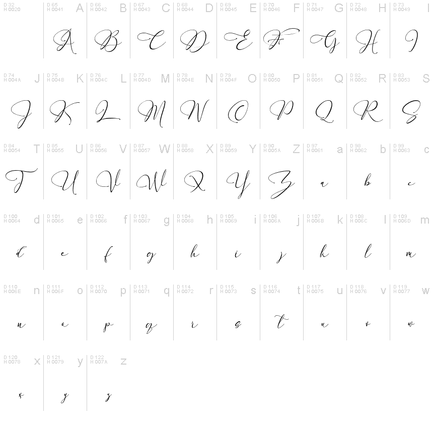 手写英文字体England Reality